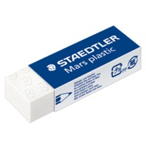Mars plastic goma Blanco 1 pieza 526 50