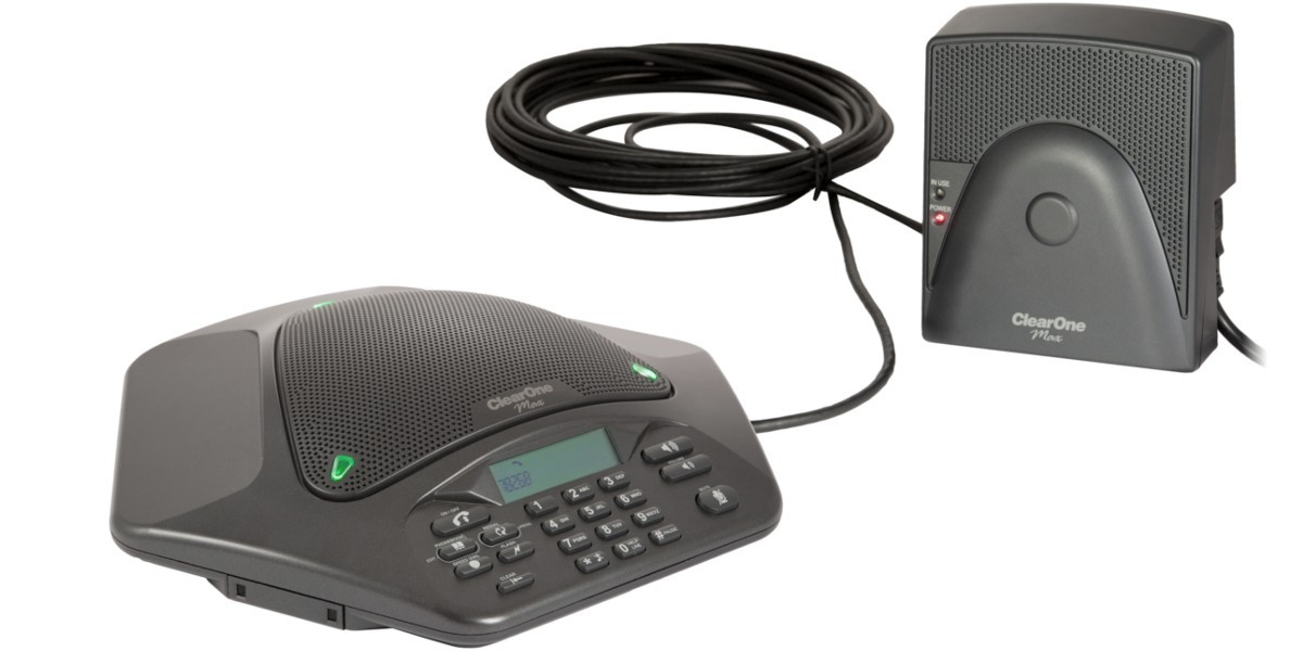MAX IP altavoz Teléfono Negro