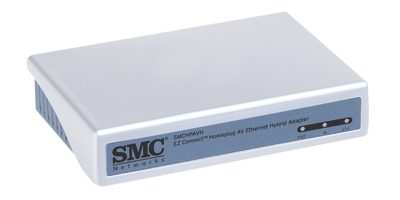 SMCHPAVH-ETH Powerline Homeplug AV Ethernet Adapter 200 Mbit/s