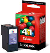 41 Color Return Program Print Cartridge cartucho de tinta 1 Cartridge Original Cian, Magenta, Amarillo