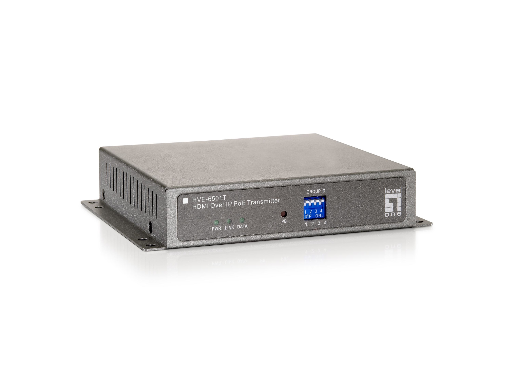 HVE-6501T extensor audio/video Transmisor de señales AV Gris