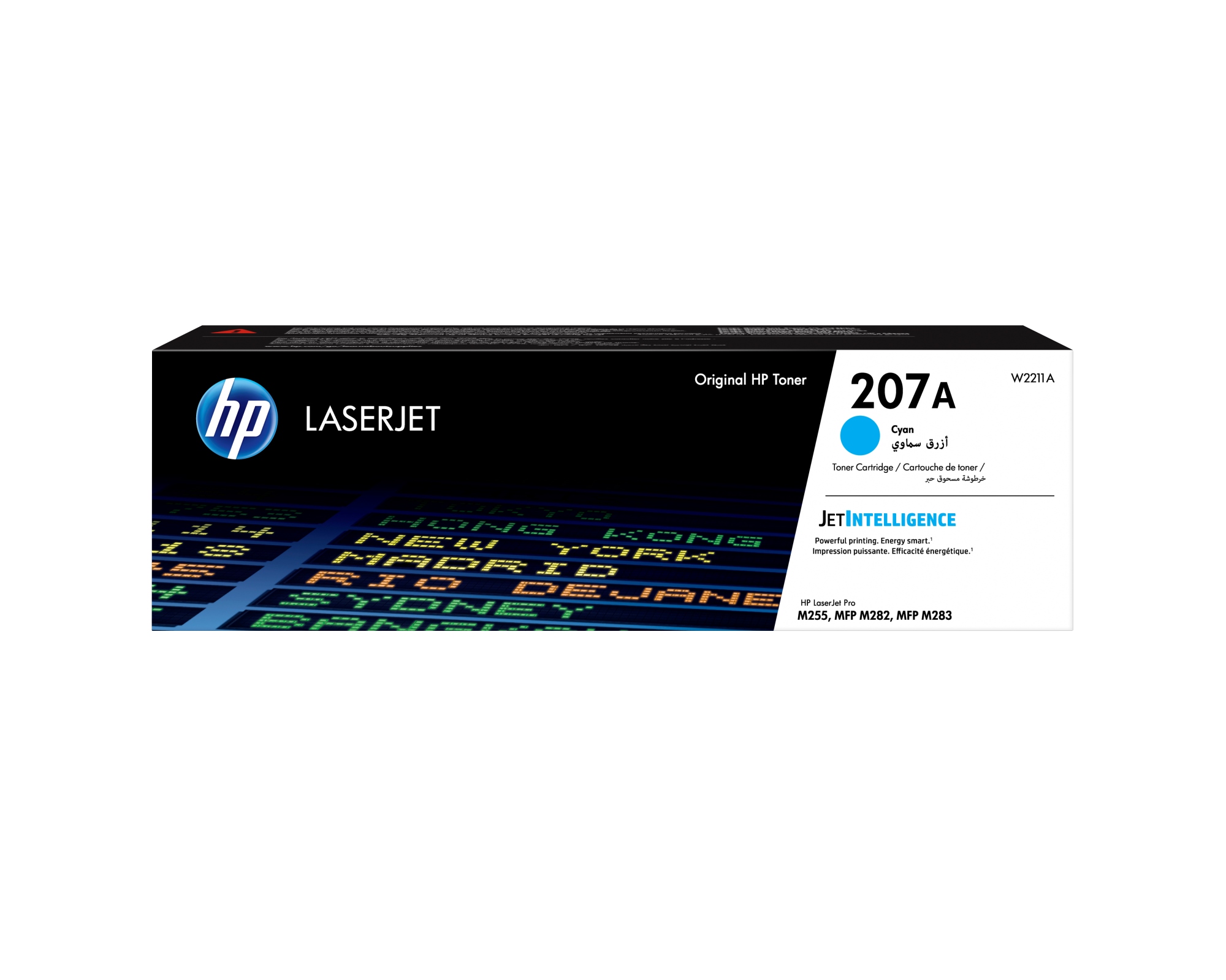 Cartucho de tóner Original 207A LaserJet cian