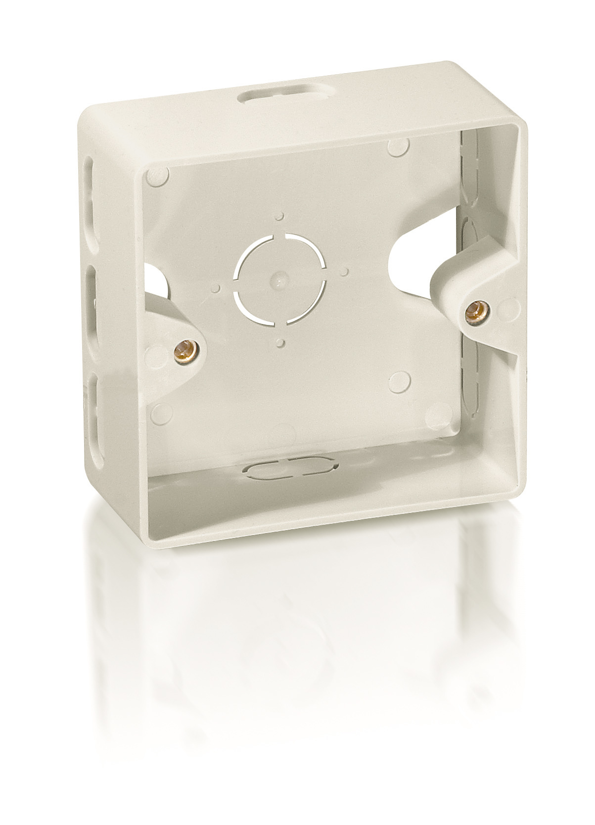 125561 caja de tomacorriente Blanco