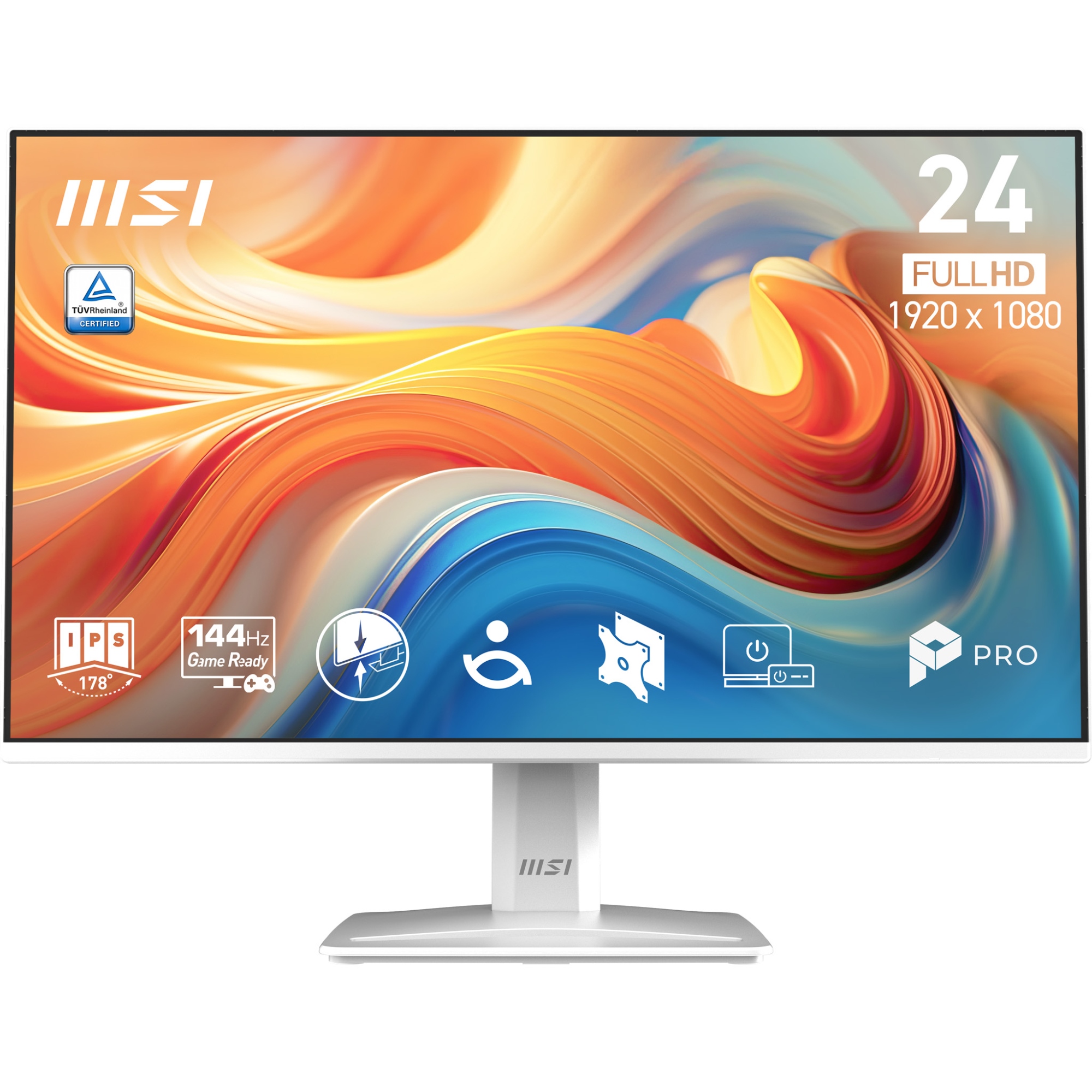 Pro MP243W E14 pantalla para PC 60,5 cm (23.8") 1920 x 1080 Pixeles Full HD LCD Blanco