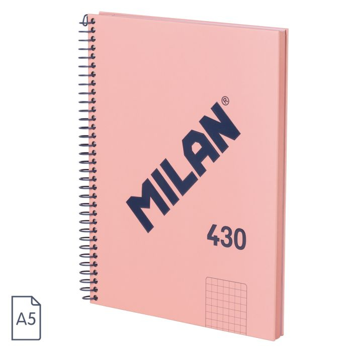57153E80SNCP cuaderno y block A5 80 hojas Rosa