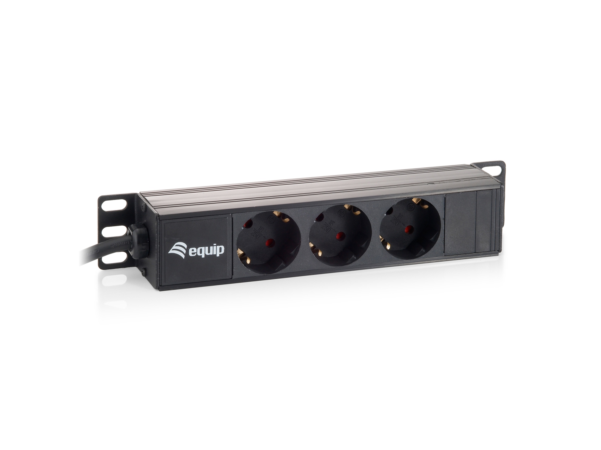 333299 unidad de distribución de energía (PDU) 3 salidas AC 1U Negro