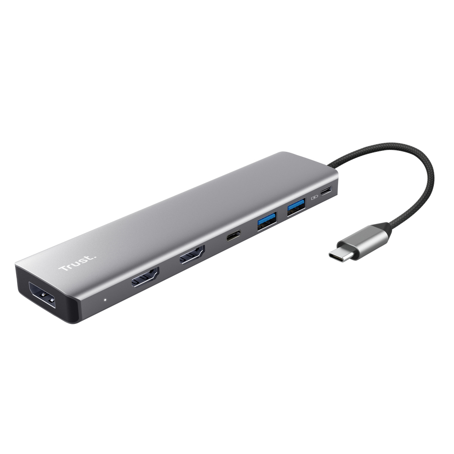 25661 hub de interfaz USB Tipo C Aluminio