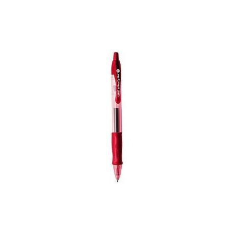 829159 bolígrafo Rojo Bolígrafo de punta retráctil con pulsador 1 pieza(s)