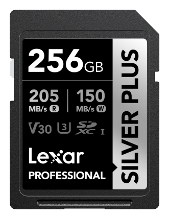 Professional SDXC SilverP UHS-I 256 GB