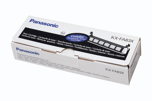 KX-FA83X cartucho de tóner Original Negro 1 pieza(s)