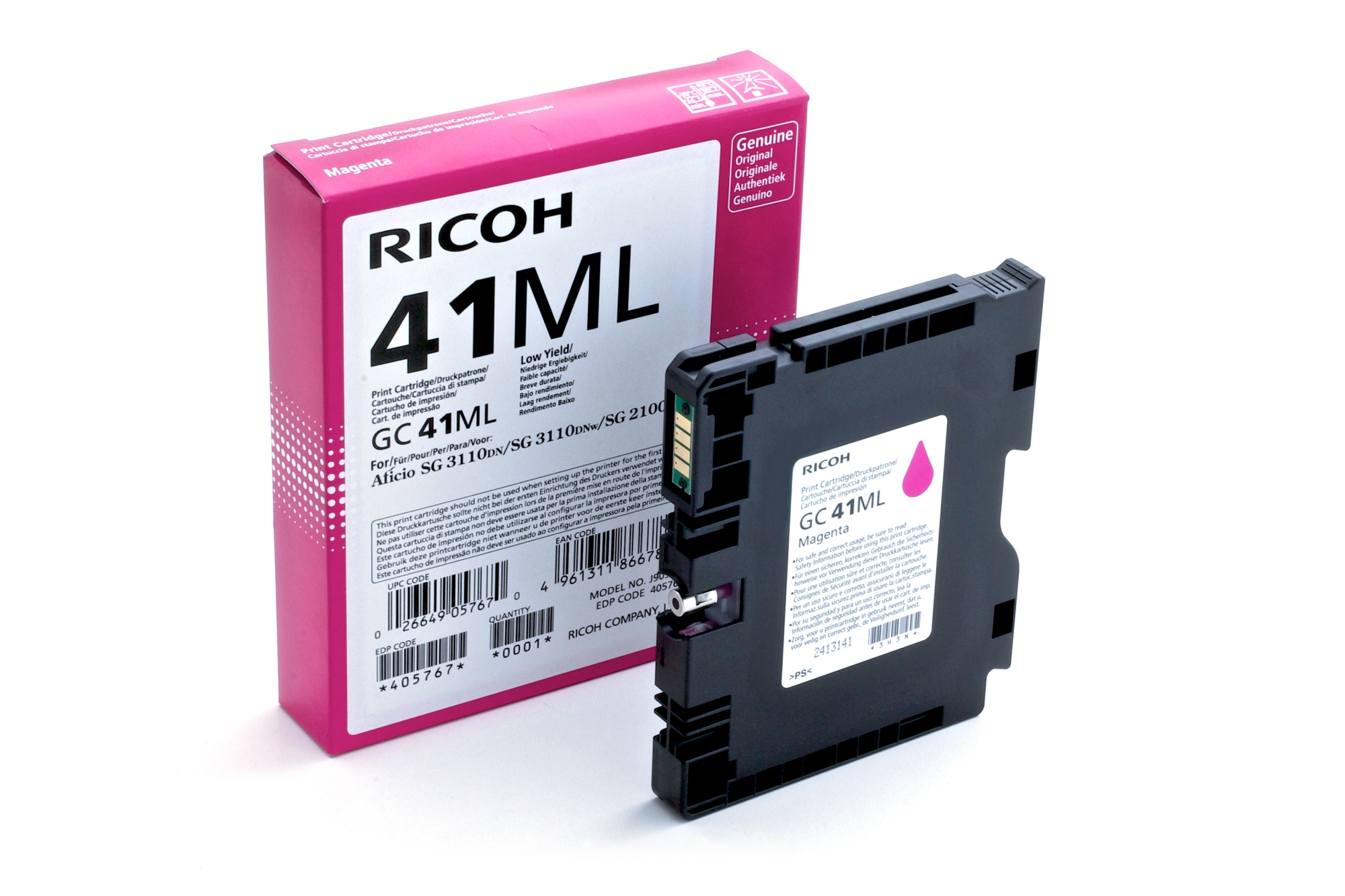 405767 cartucho de tinta 1 pieza(s) Original Magenta