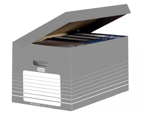 400061159 archivador organizador Cartón Gris
