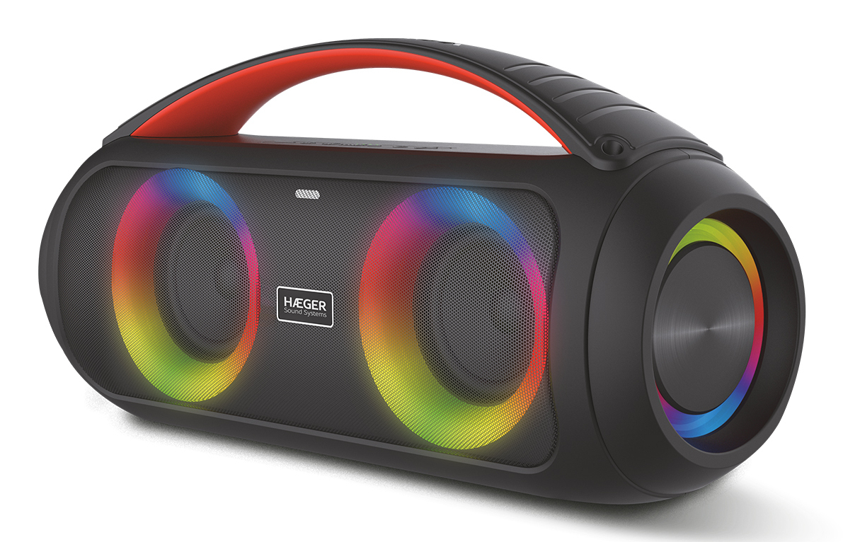 Cool Boom Altavoz portátil estéreo Negro 40 W