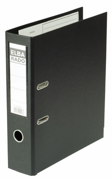 Rado Plast carpeta de cartón A4 Negro