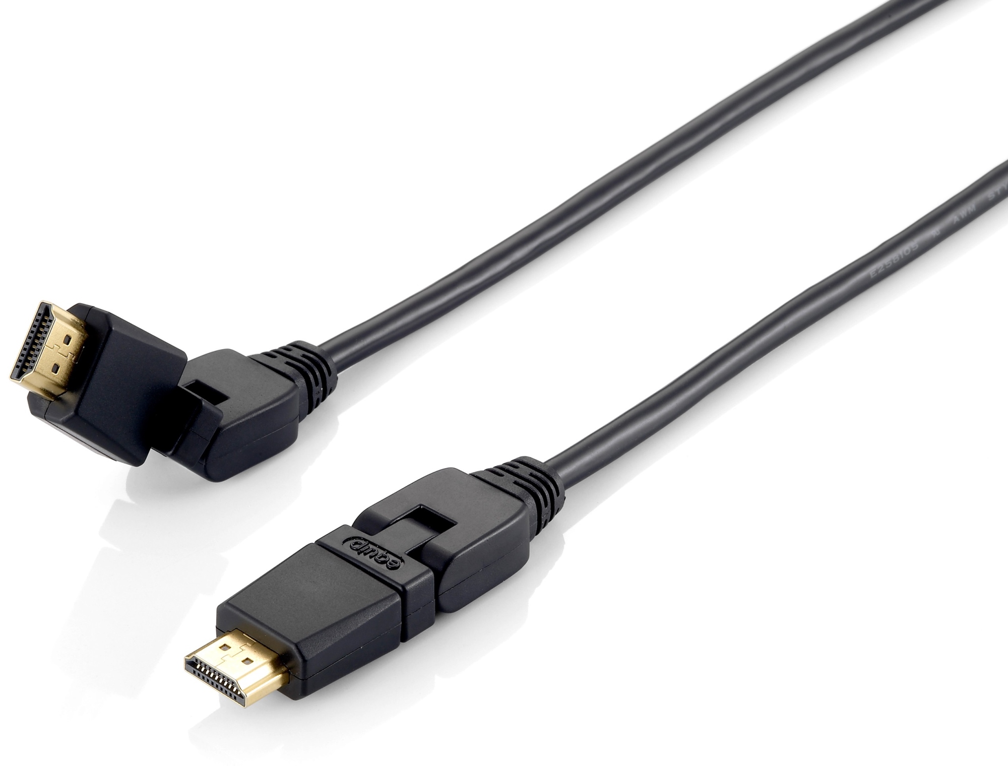 119361 Cable HDMI 2.0 giratorio, 1,0 m, conector giratorio, 4K/60 Hz