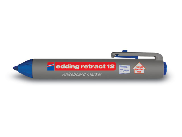 Retract 12 marcador 10 pieza(s) Azul