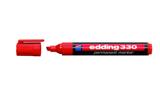 330 marcador permanente Rojo 1 pieza(s) 4-330002