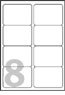 Clear Address Label - Laser - L7565 Transparente