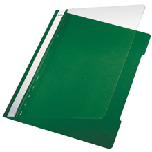Standard Plastic File A4 PVC Green (25) archivador Verde