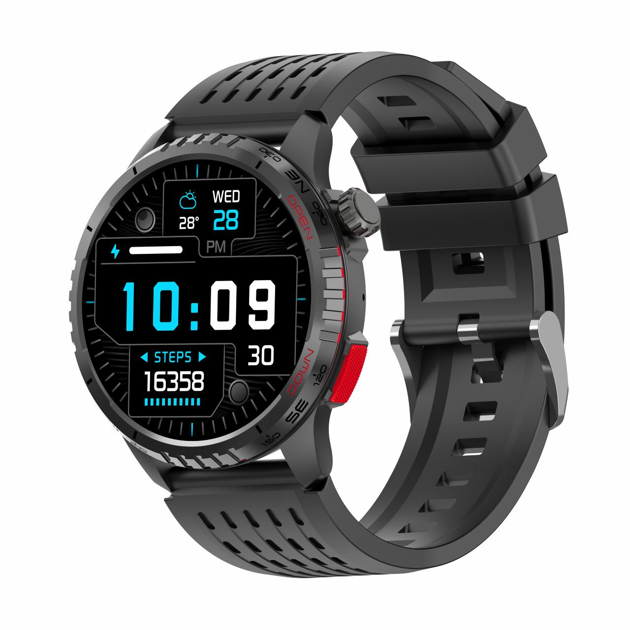 SWG-345B 3,63 cm (1.43") AMOLED Digital 466 x 466 Pixeles Negro GPS (satélite)