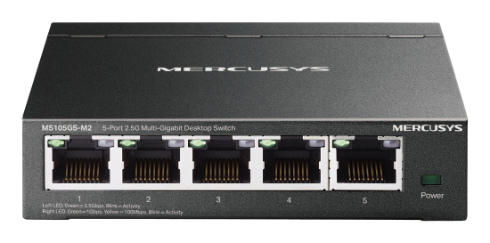 MS105GS-M2 switch No administrado Gigabit Ethernet (10/100/1000) Negro