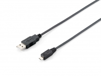 128523 Cable USB 2.0 Tipo A Macho a Micro-B Macho, 1,8m