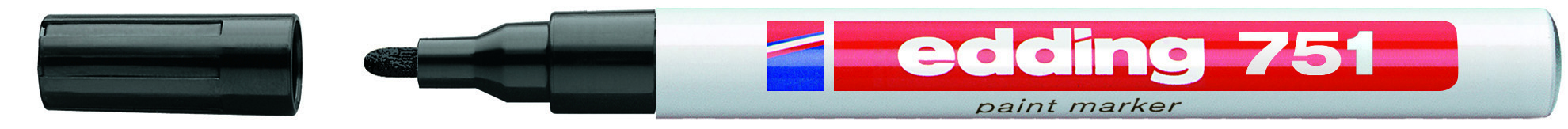751 Paint Marker Black (10) marcador