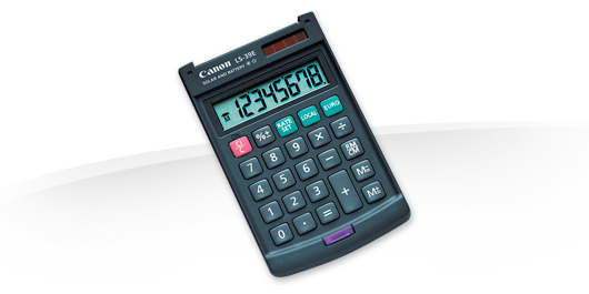 LS-39E calculadora Bolsillo Calculadora básica Gris