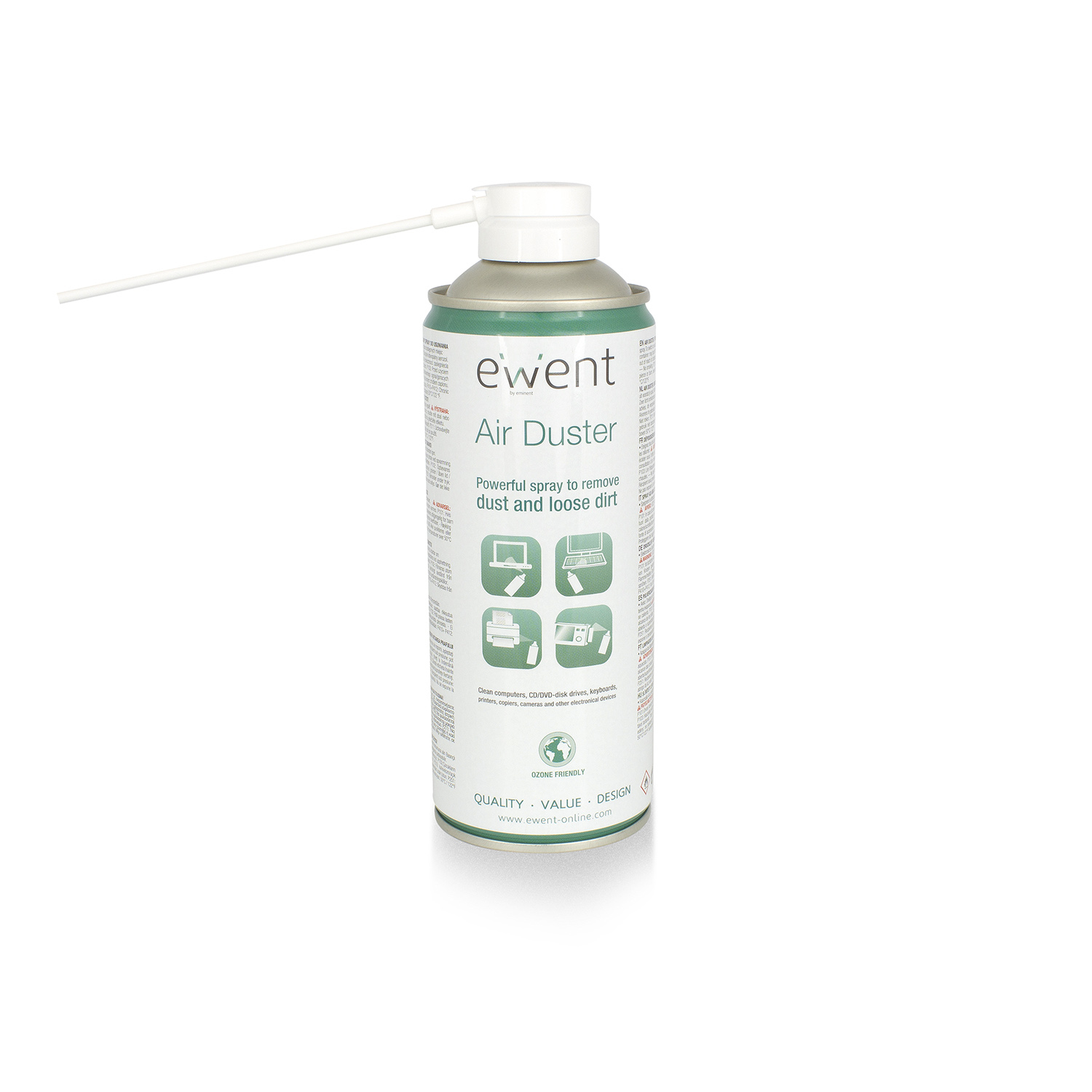 EW5601 kit de limpieza para computadora Lugares difíciles de alcanzar Limpiador de aire comprimido para limpieza de equipos 400 ml
