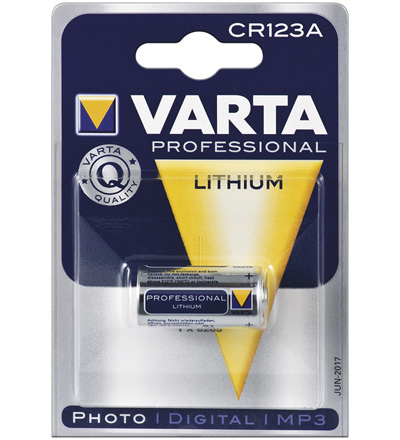 CR123A 1-BL Batería de un solo uso Litio