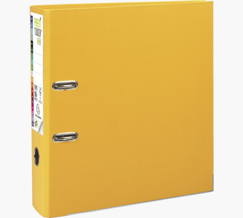 53349E carpeta de cartón A4 Amarillo