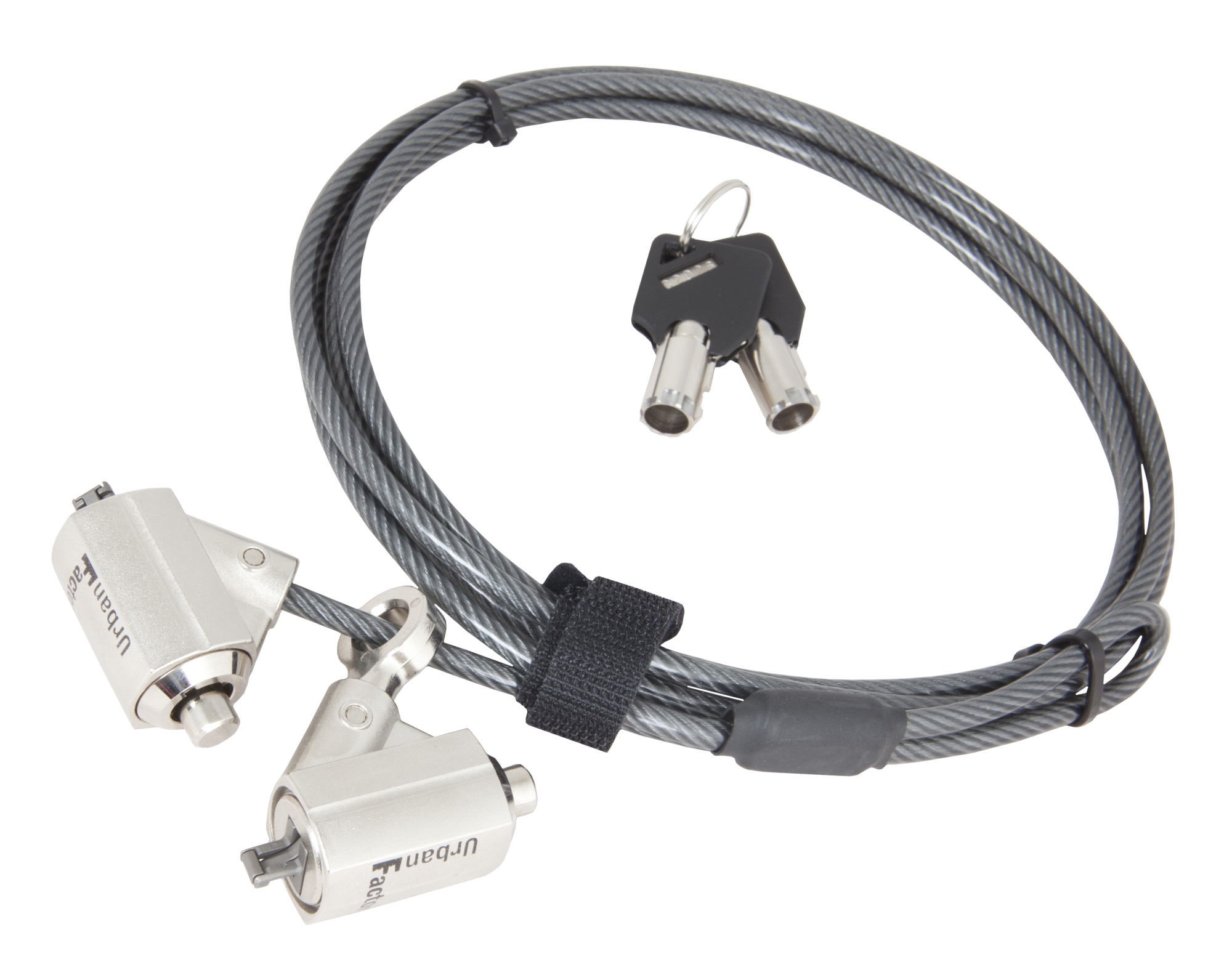 CRS02UF cable antirrobo Negro 2 m