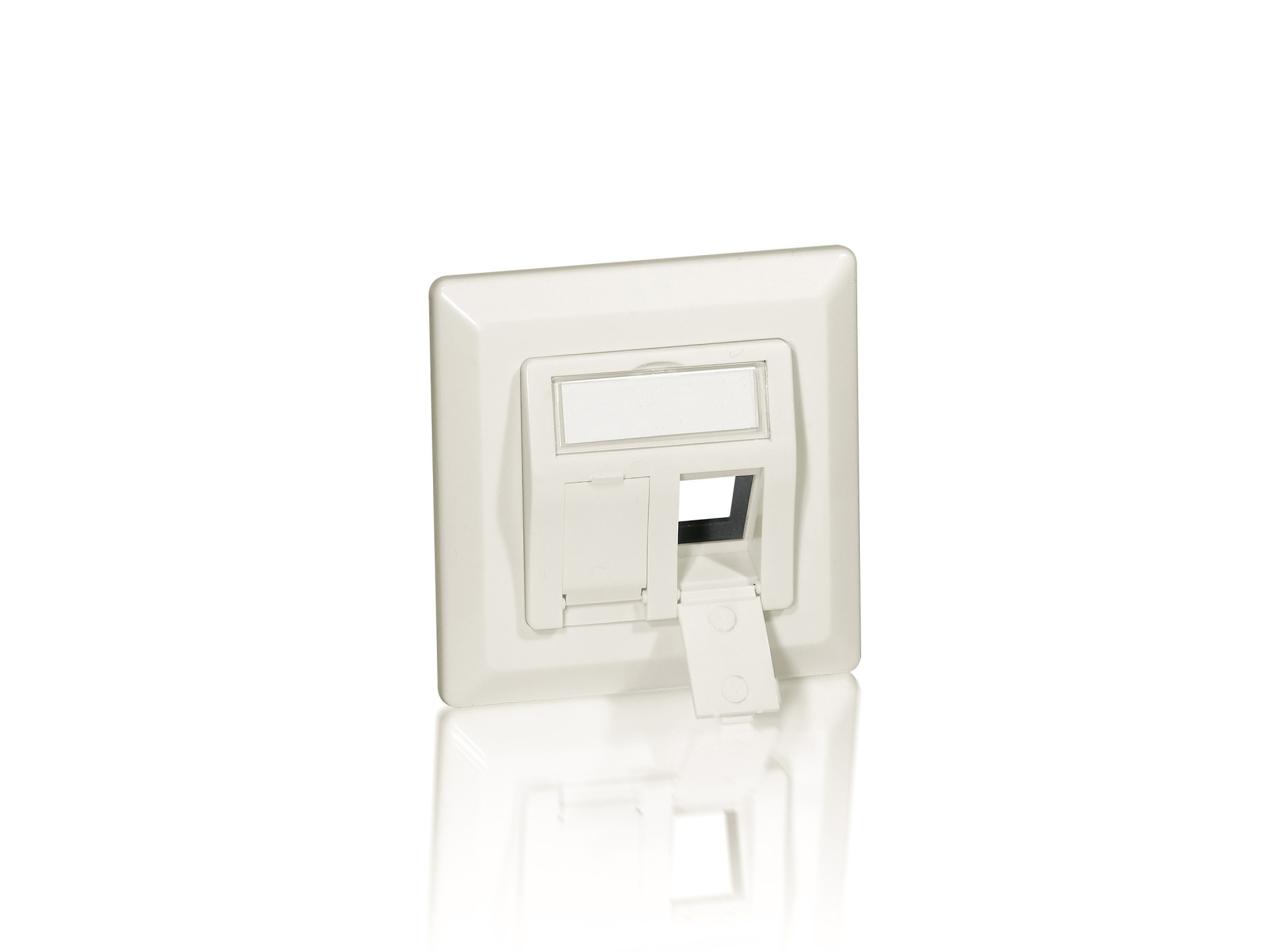 760303 placa de pared y cubierta de interruptor Blanco