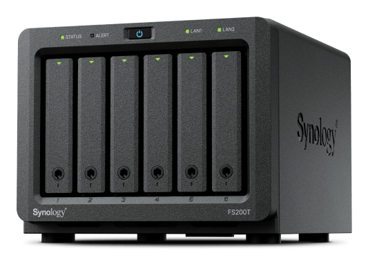 FS200T servidor de almacenamiento NAS Escritorio Intel® Celeron® J4125 4 GB DDR4 Negro