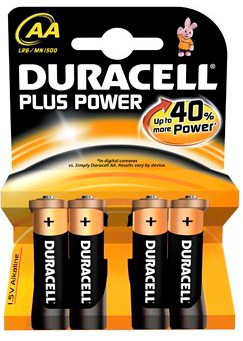 Plus Power Batería de un solo uso AA Alcalino