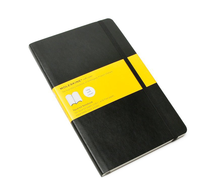 40222 cuaderno y block 192 hojas Negro