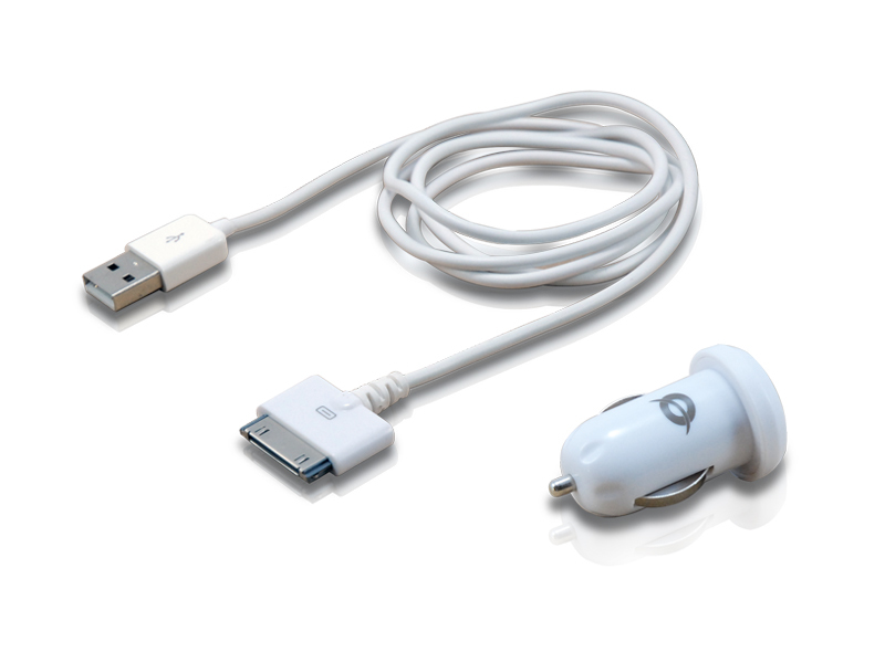 CUSBCAR2ASET cargador de dispositivo móvil Blanco Auto