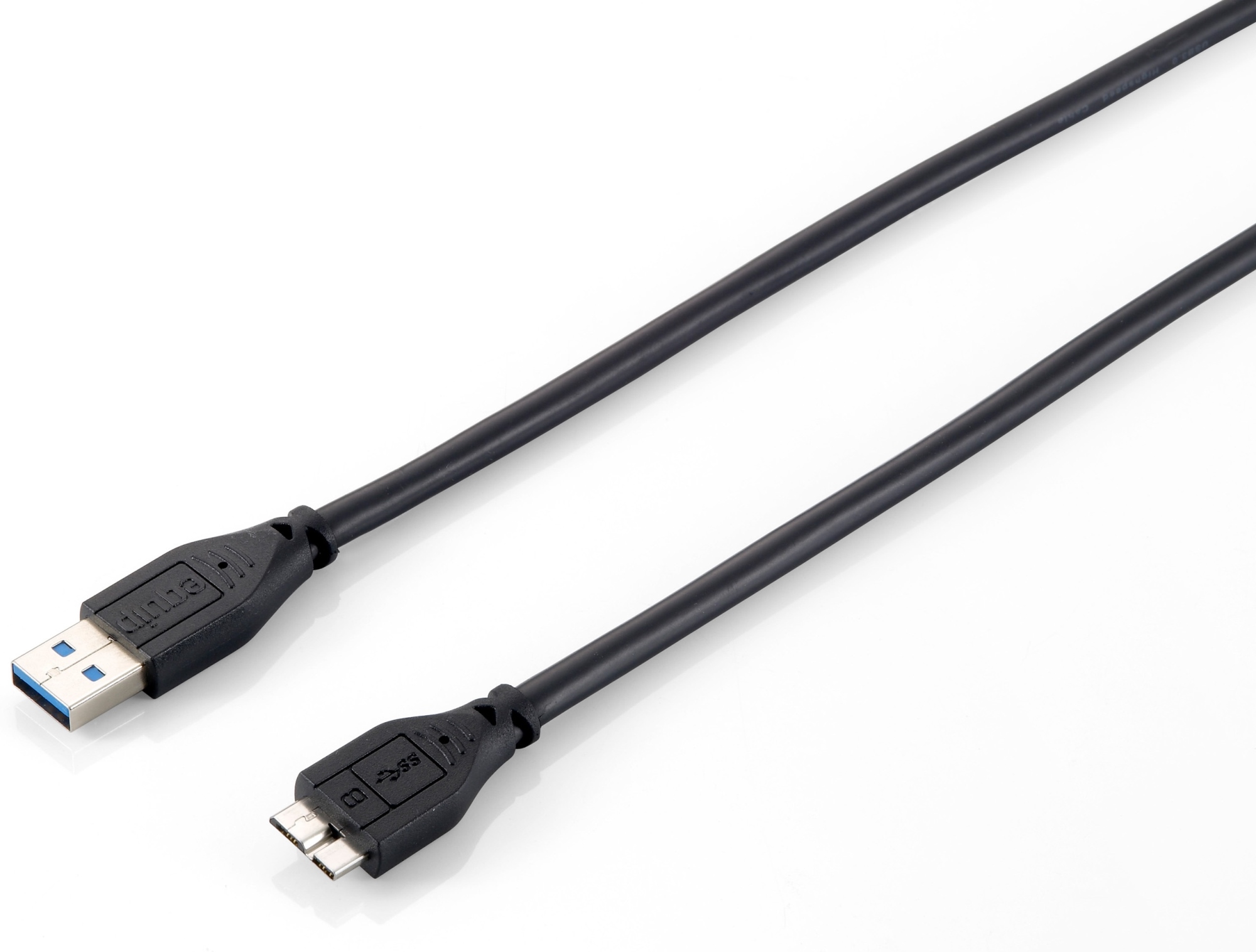 128397 Cable USB 3.0 A a Micro-B , M/M, 1,8m, 5Gbps, Negro