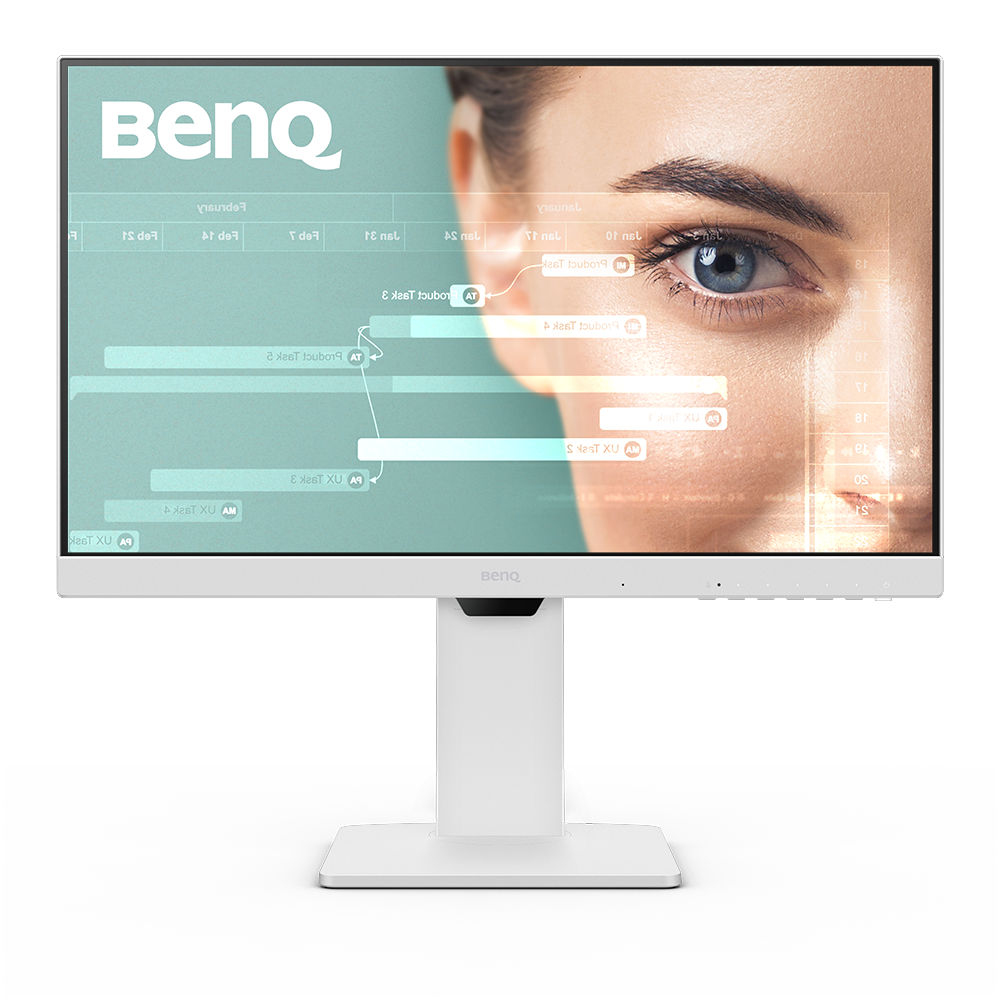 GW2486TC pantalla para PC 60,5 cm (23.8") 1920 x 1080 Pixeles Full HD Blanco
