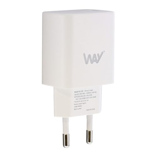 WCHPD20W cargador de dispositivo móvil Universal Blanco Corriente alterna Carga rápida Interior