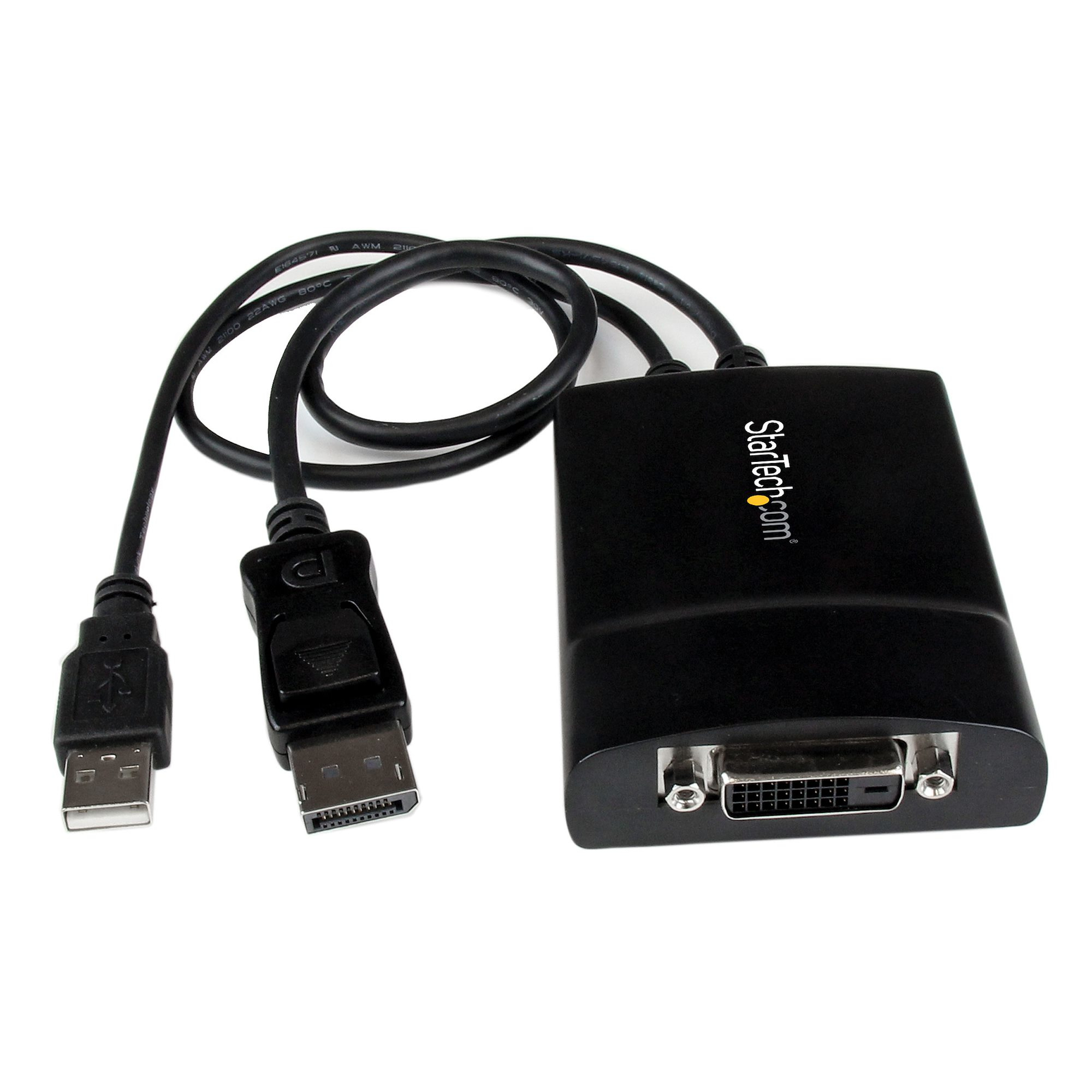 Adaptador de Vídeo DisplayPort a DVI - Conversor DP++ - Doble Enlace - Activo