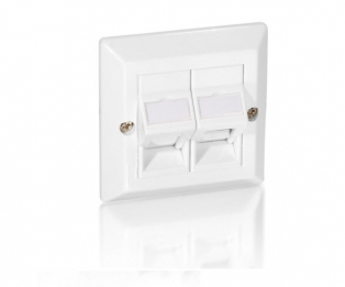 760301 placa de pared y cubierta de interruptor Blanco