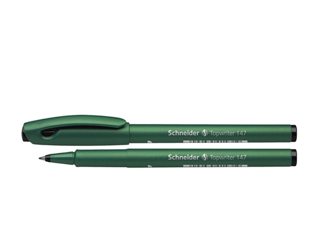 Topwriter 147 rotulador de punta fina Negro 10 pieza(s)