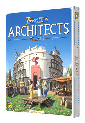 7 Wonders Architects 7 Wonders Architects 30 min Expansión de juego de mesa Intercambio de cartas