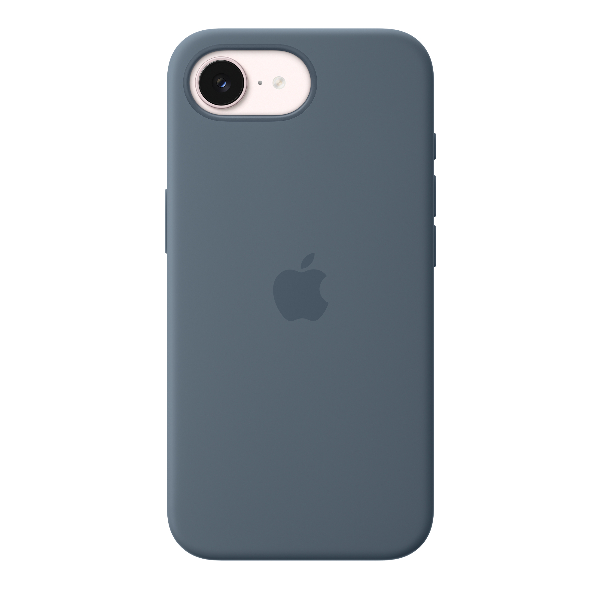 Funda de silicona con MagSafe para el iPhone 17e - Azul náutico