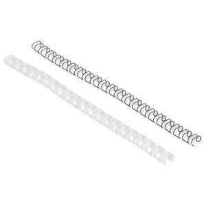 Canutillo Wire Paso Us 14mm Negro (Caja 100)