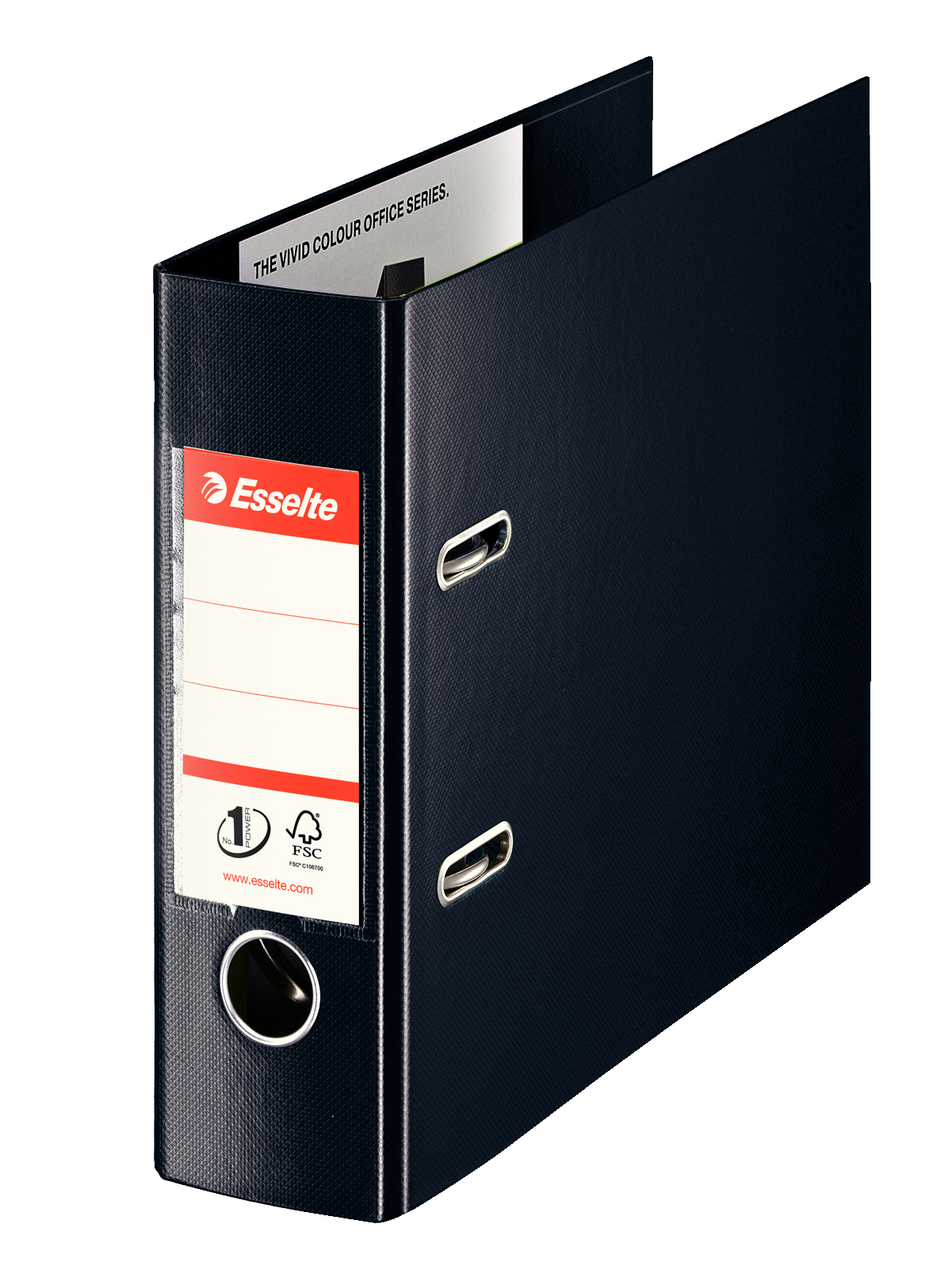 468970 carpeta de cartón A5 Negro