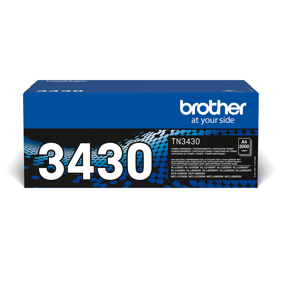 TN-3430 cartucho de tóner 1 pieza(s) Original Negro