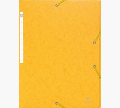 55959E carpeta Caja de cartón Amarillo A4