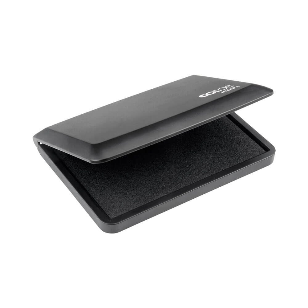 Micro 2 almohadilla para sello Negro 1 pieza(s)